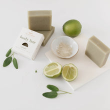 Load image into Gallery viewer, Cleanse Soap Bar - Sage, lime and cedarwood