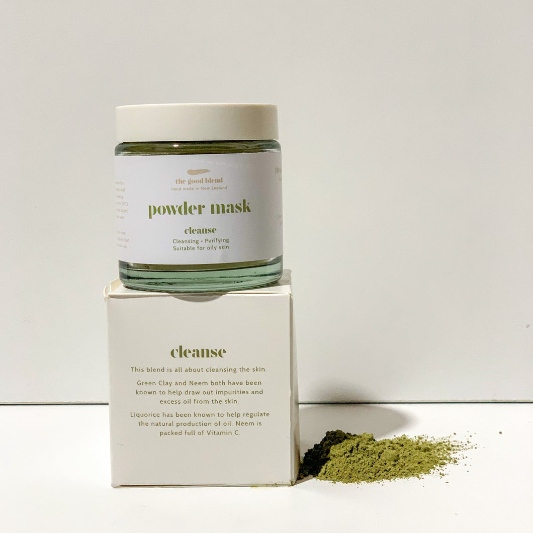 Cleanse powder clay mask